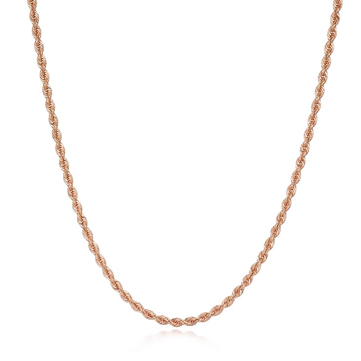 론드 필로 18K 핑크골드 목걸이