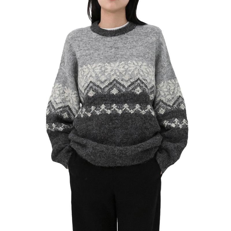 르샵 여성 오버핏 스웨터