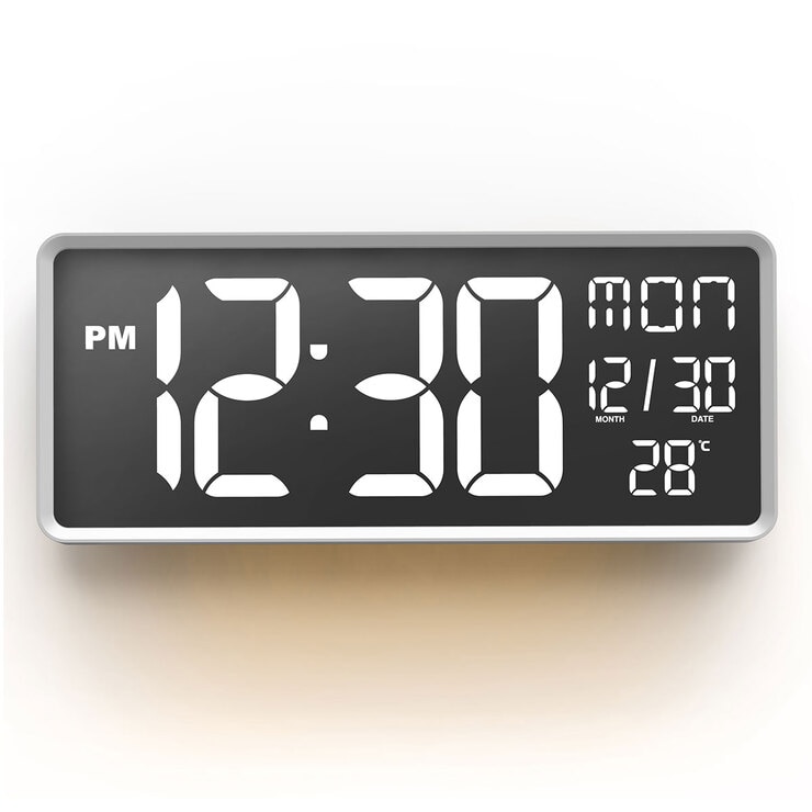 OWC 빅 올라운드 LED 무드등 벽시계