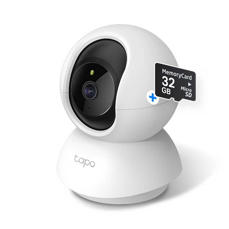 Tapo 무선 보안 카메라 TC70 + MicroSD 32GB 세트