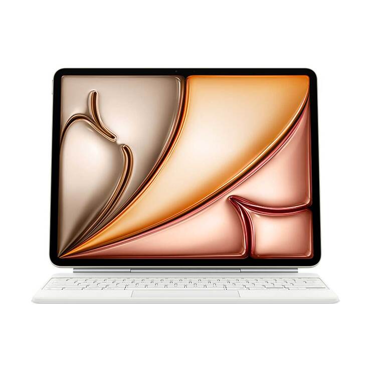 Apple 매직 키보드 M4 iPad Air 13 모델용 화이트