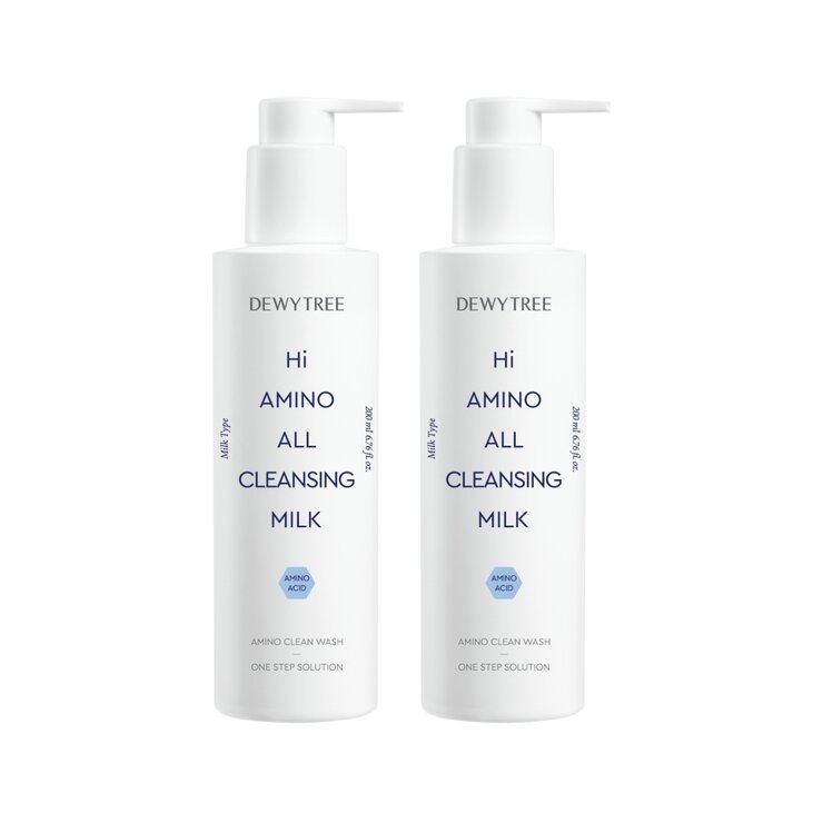 듀이트리 하이 아미노 올 클렌징 밀크 200ml x 2