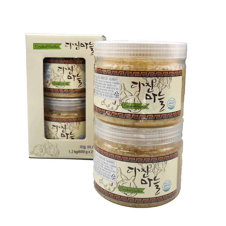 다진 마늘600g x 4개