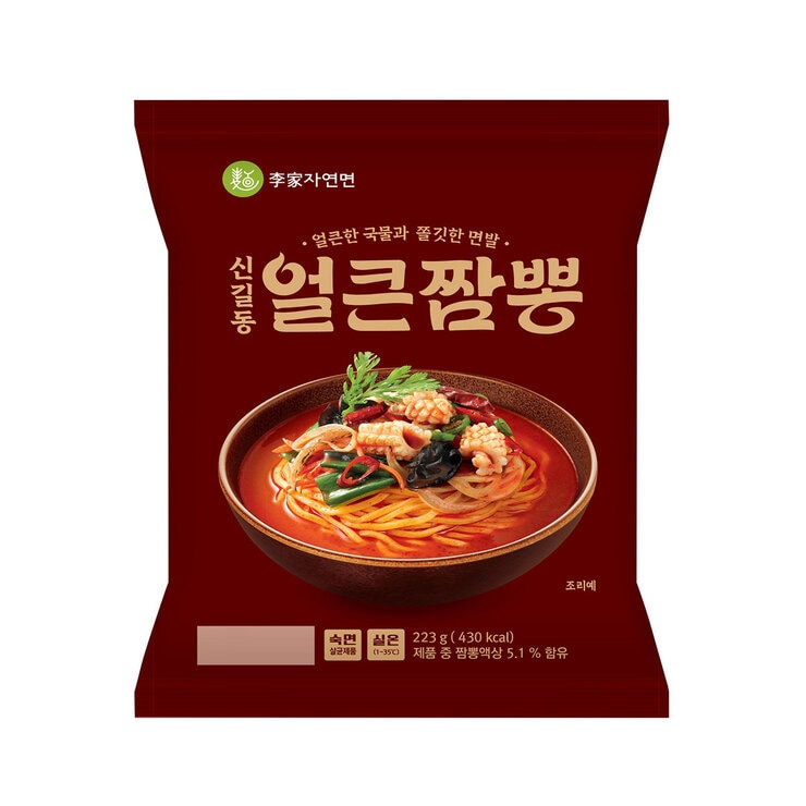 이가자연면 신길동 얼큰짬뽕 223g x 8