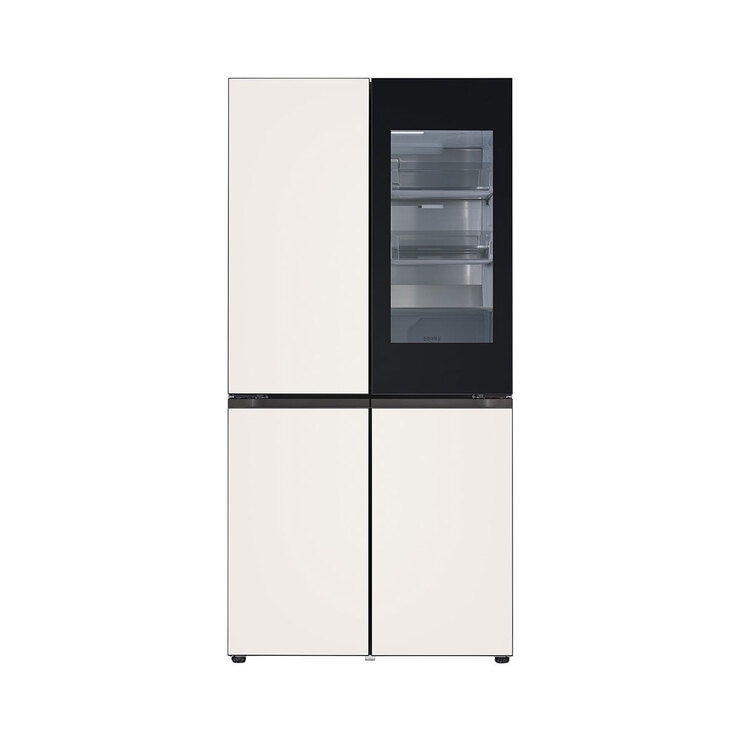 LG 오브제 FIT&MAX 노크온 빌트인 냉장고 613L