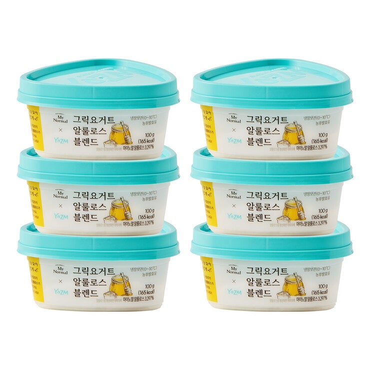 요즘 그릭요거트 알룰로스 100g x 6