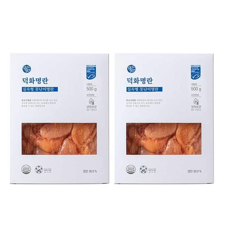 덕화못난이명란 500g x 2 ea