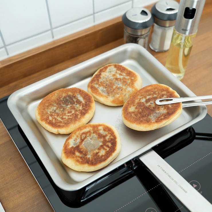 AMT 316Ti 가로형 사각 피싱팬 (가로손잡이)