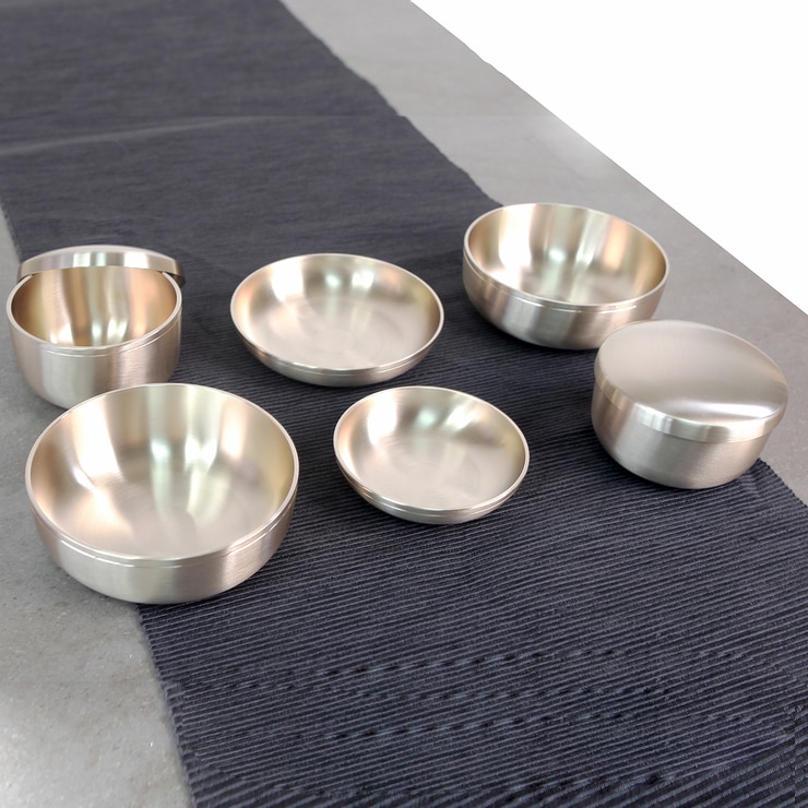 골든벨 유기 반상기 세트 8P