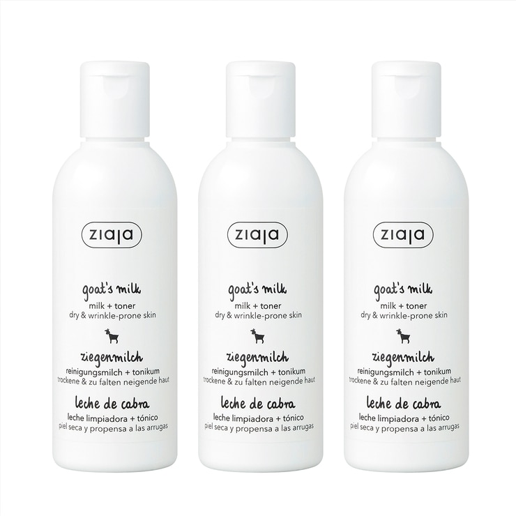 지아자 산양유 밀크 토너 200ml x 3