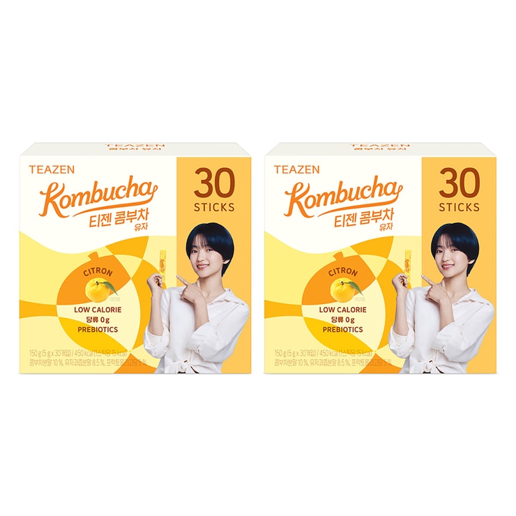 티젠 유자 콤부차 5g x 30ct x 2