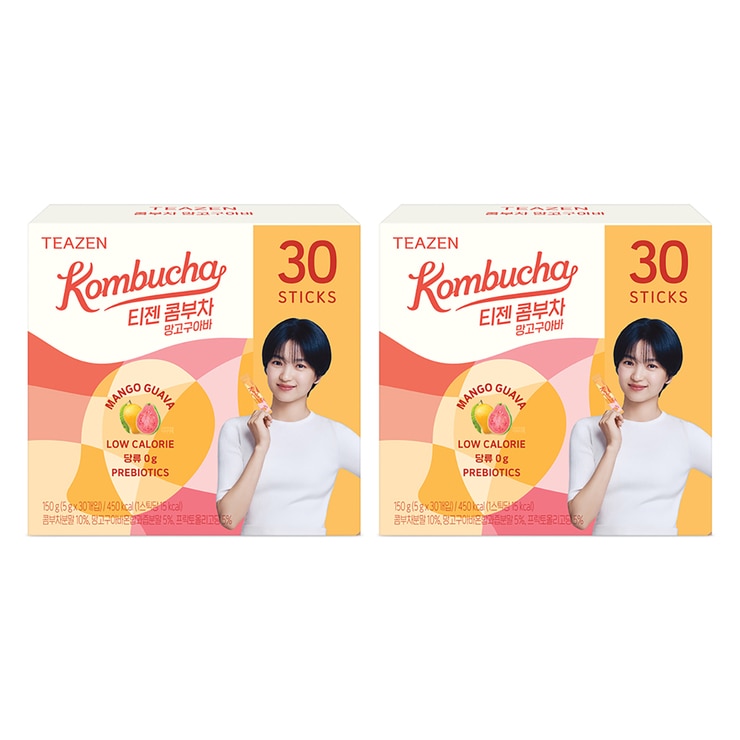 티젠 망고구아바 콤부차 5g x 30ct x 2