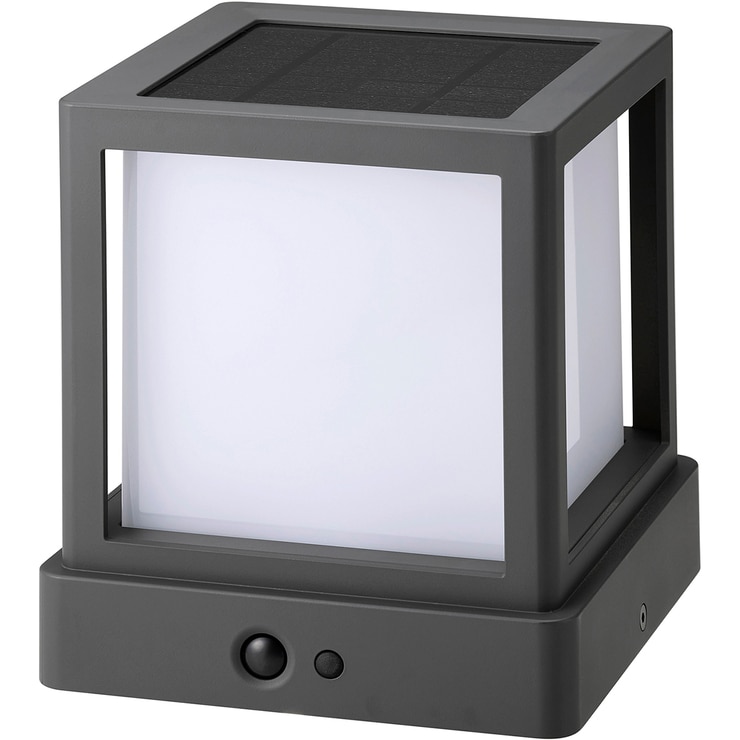 타카쇼 태양광 LED 센서 등 - 큐브형