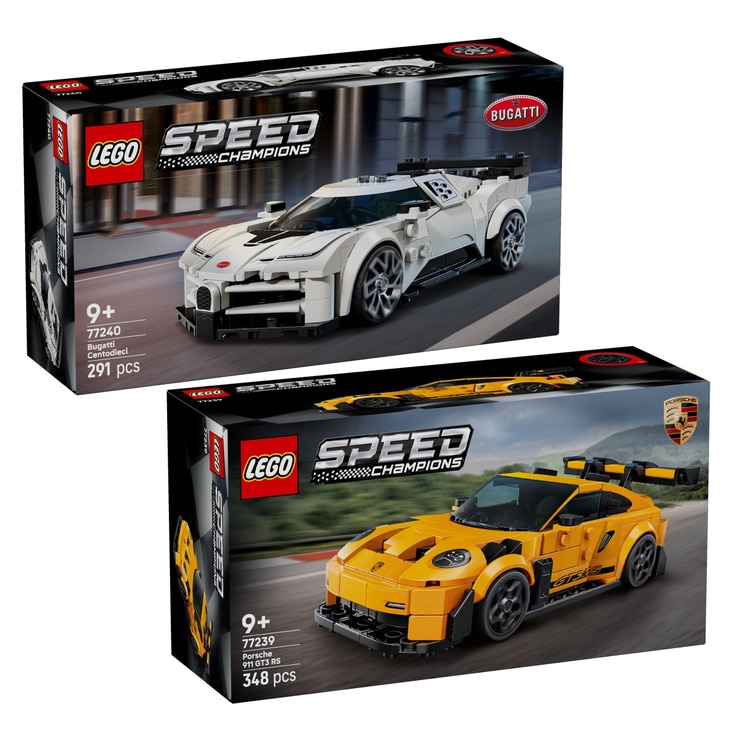 레고 부가티 센토디에치 또는 포르쉐 911 GT3 RS