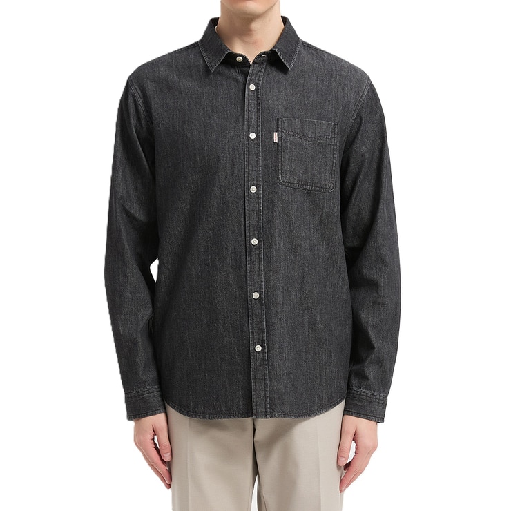 트루릴리젼 남성 긴소매 데님 셔츠