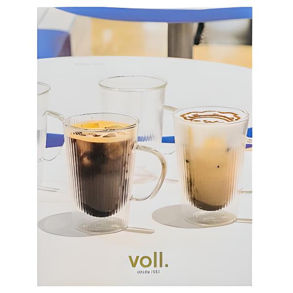 VOLL 더블월 머그세트 390ML 4P