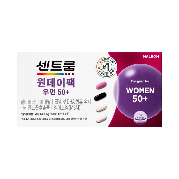 센트룸 원데이팩 50+우먼 40팩