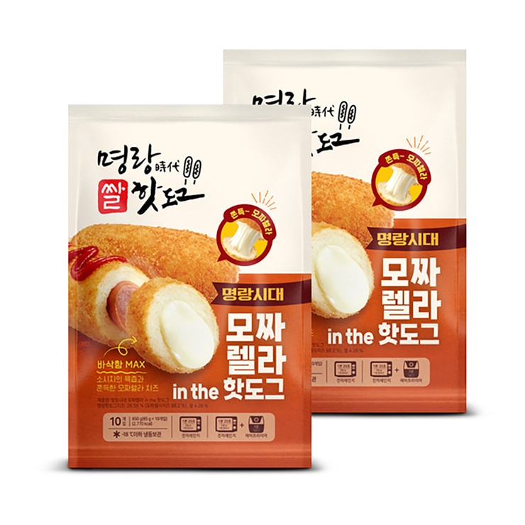 명랑 모짜렐라 핫도그(85g x 10) x 2팩