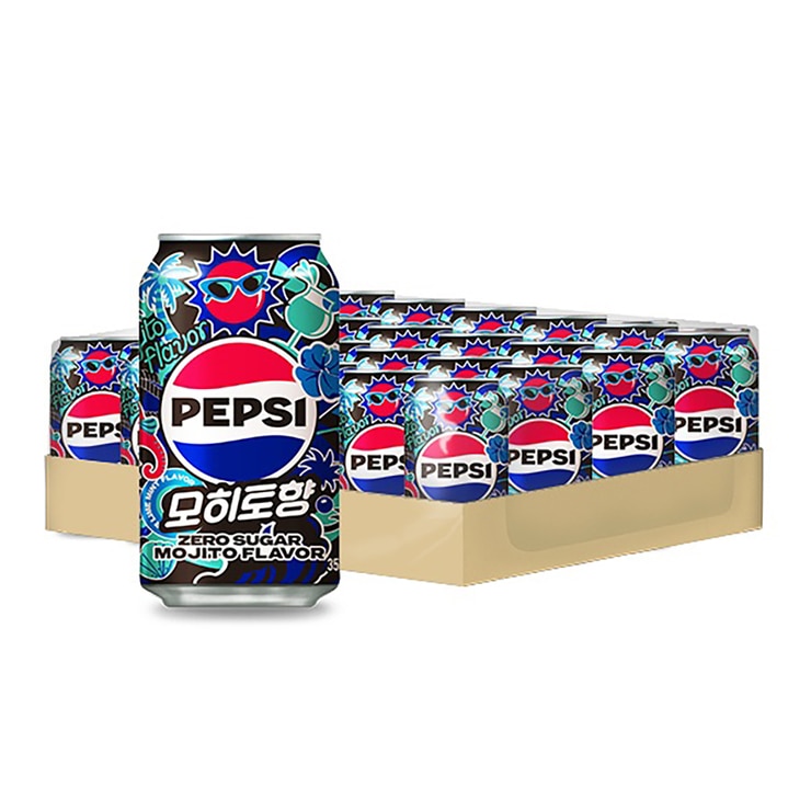 펩시제로슈거모히토향 355ml x 24
