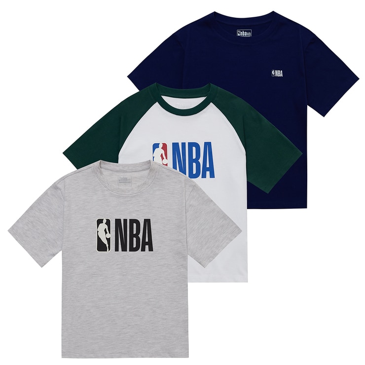 NBA 키즈 반팔 3PK