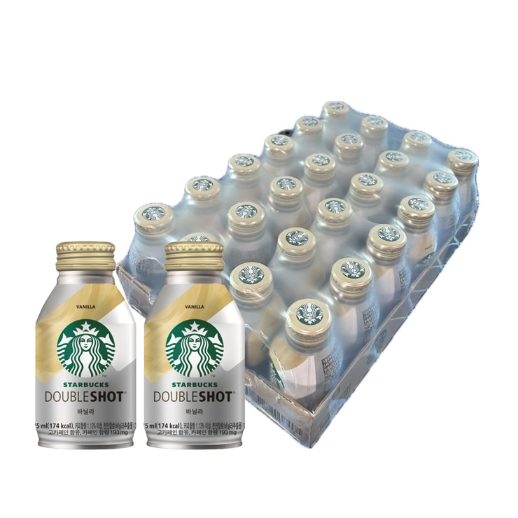 스타벅스더블샷바닐라 275ml x 24