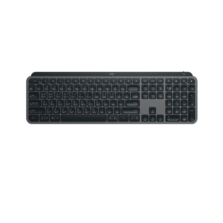 로지텍 무선 블루투스 키보드 그래파이트 MX KEYS S
