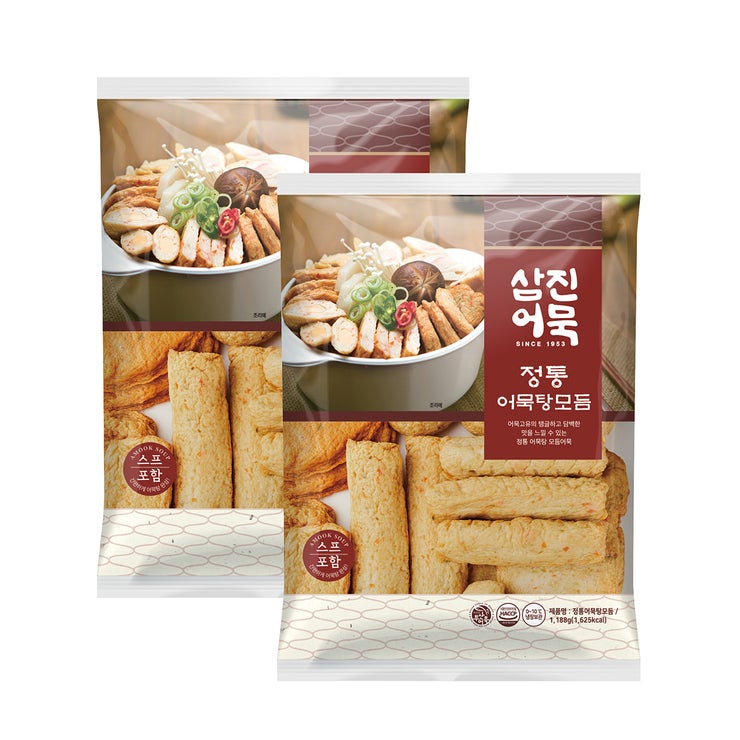 삼진어묵정통어묵탕 모듬 1,188g X 2EA