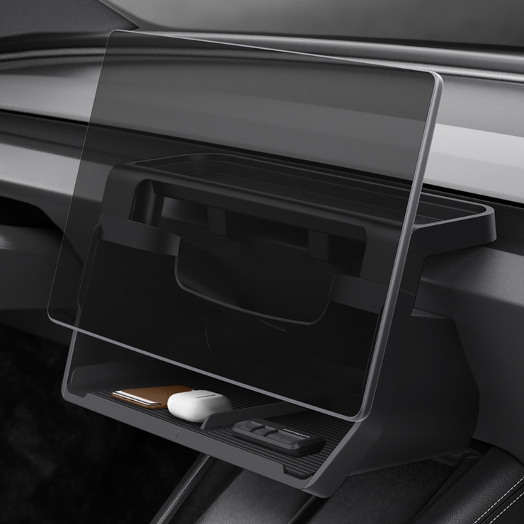 슈피겐 테슬라 스크린용 오거나이저 수납 트레이