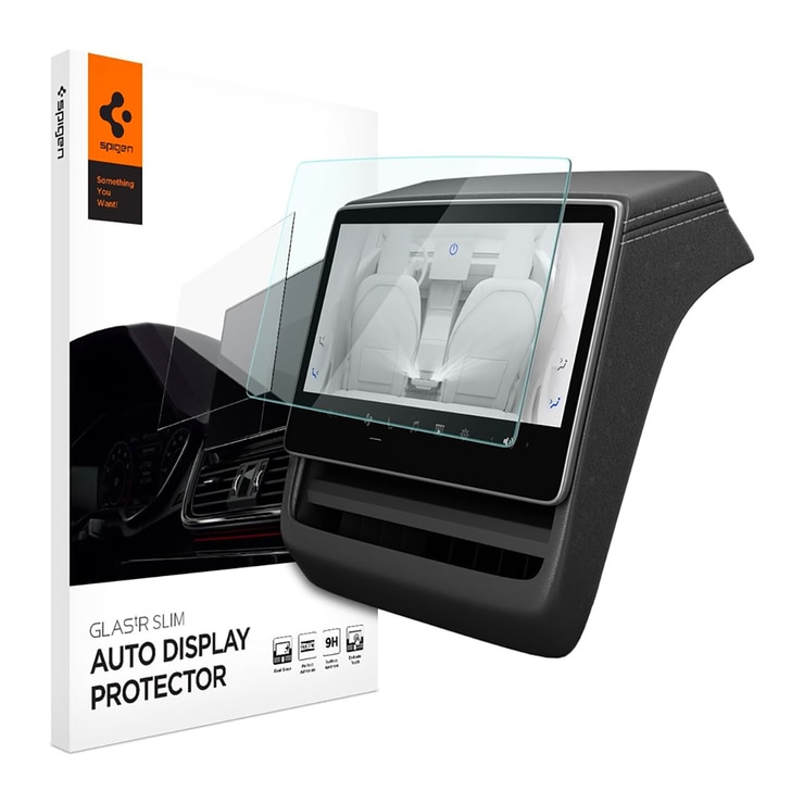 슈피겐 테슬라 뒷좌석 스크린 강화유리 글라스