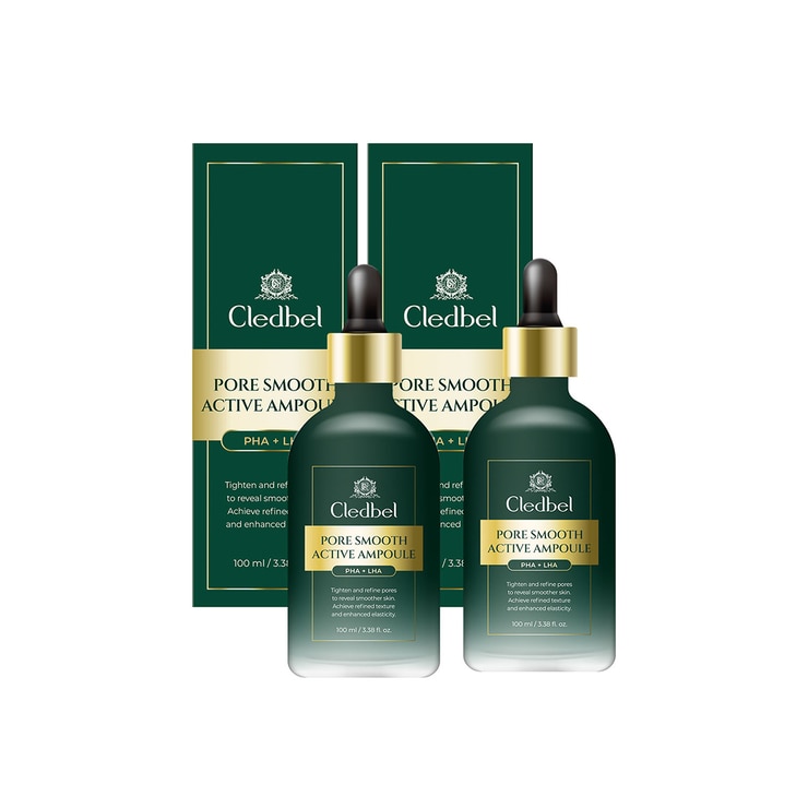 끌레드벨 포어 스무스 액티브 앰플 100ml x 2