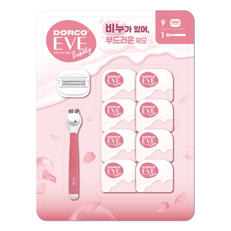 도루코 이브 버블리 세트 기 1 + 날 9