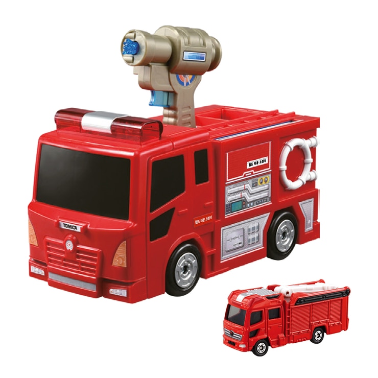 토미카 월드 변신! 일하는 소방서