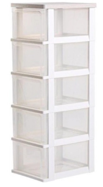 IRIS 우드탑 5단 서랍장