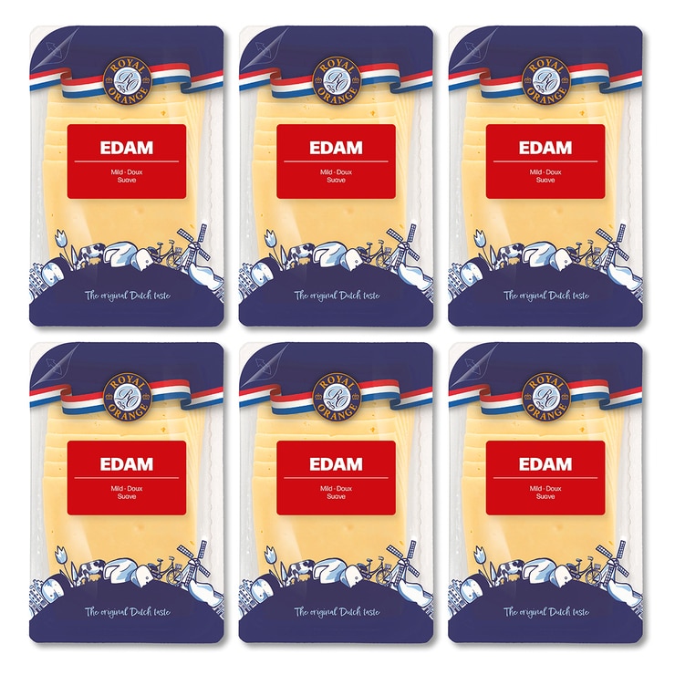 Royal Orange 에담 슬라이스 150g x 6