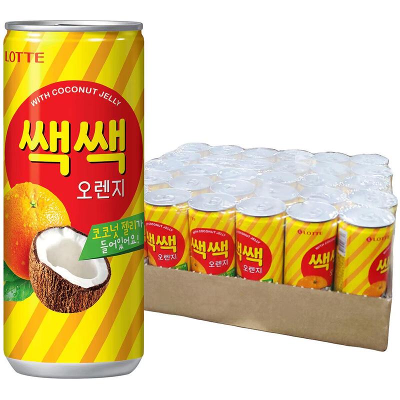 롯데 쌕쌕 오렌지 주스 240ML X 30 #690662