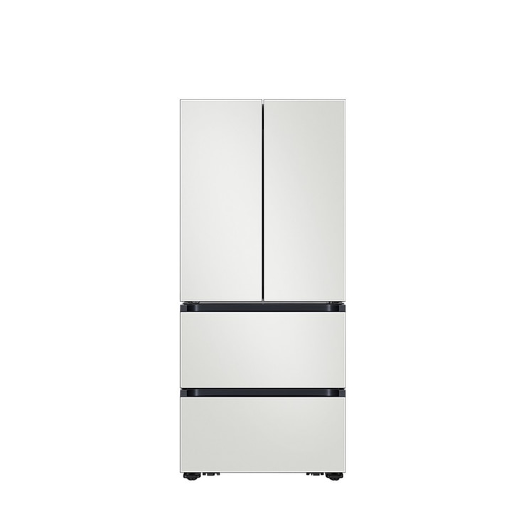 삼성 비스포크 AI 김치플러스 4도어 490L, 코타화이트