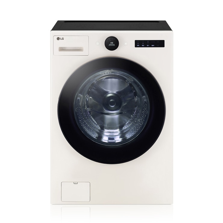LG AI 오브제 세탁기 25kg - 네이처베이지