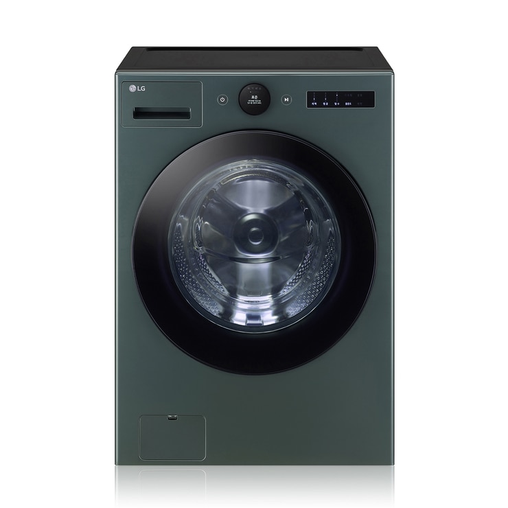 LG AI 오브제 세탁기 25kg- 네이처그린
