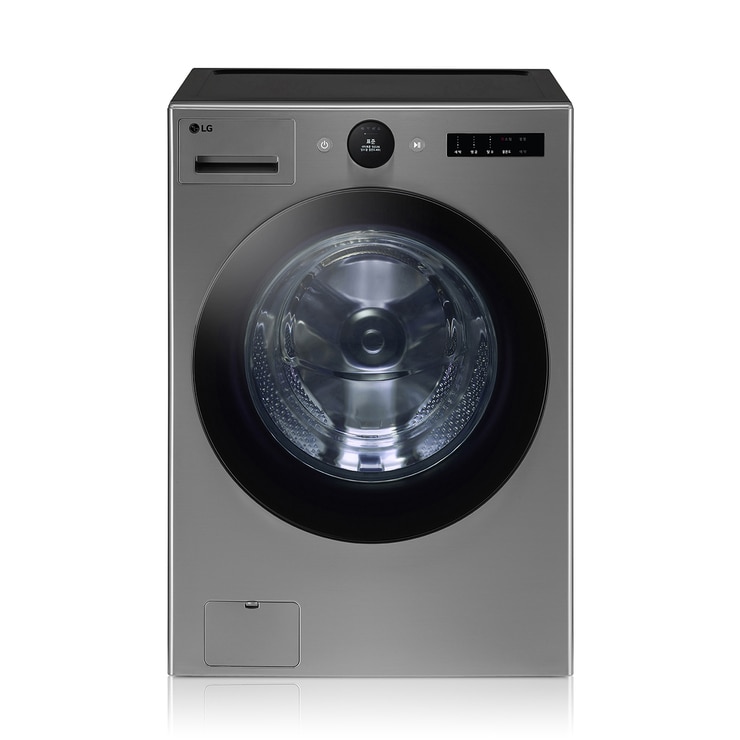 LG AI 오브제 세탁기 25kg- 모던스테인리스