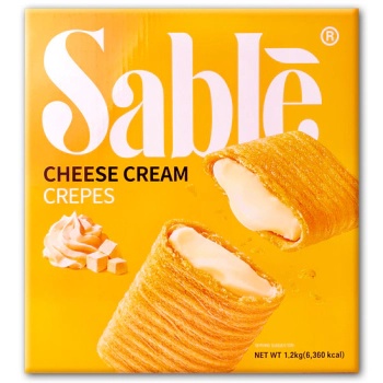 SABRE 치즈크림 크레페 1.2KG / 20G X 60