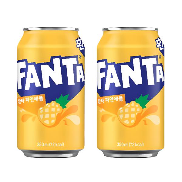 환타 파인애플 350MLX24