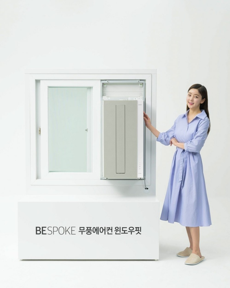 삼성 무풍 창문형 에어컨 (19.2㎡) - 매립형