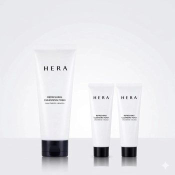HERA 헤라 리프레싱 클렌징폼 160G+50GX2