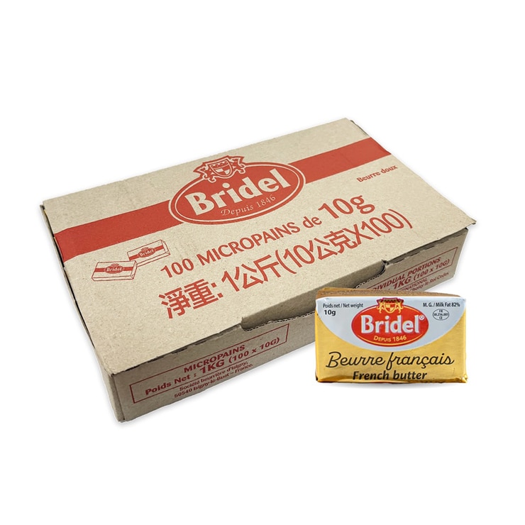 Bridel 무가염포션버터 10g x 100ea