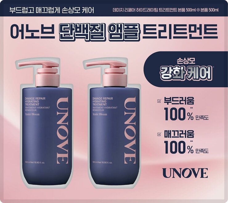 어노브 데미지리페어 하이드레이팅 트리트먼트 500mlx2