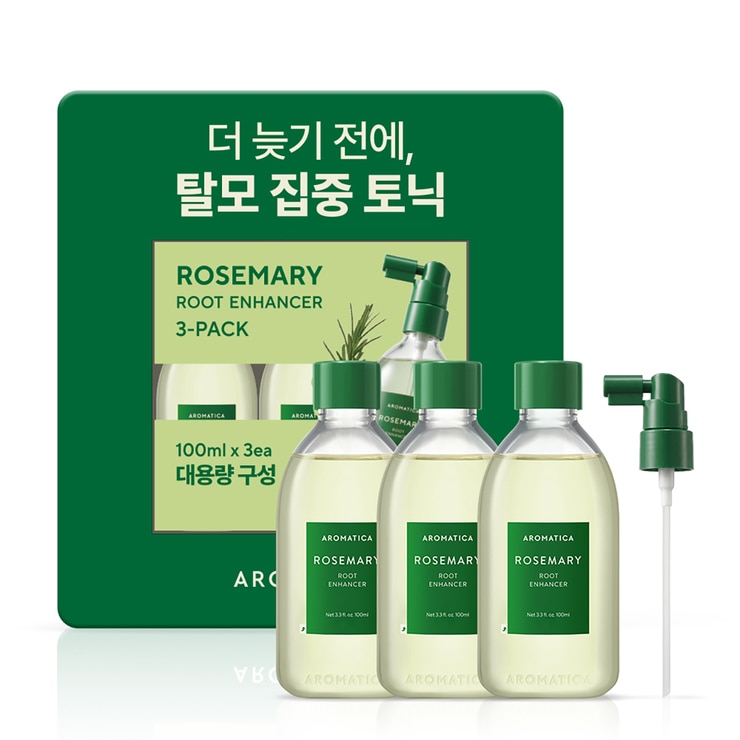 아로마티카 로즈마리 루트 인핸서 100ml x 3