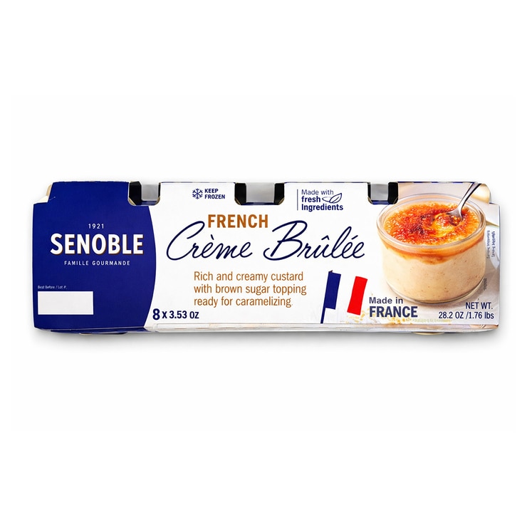 Senoble 크렘브륄레 100g x 8