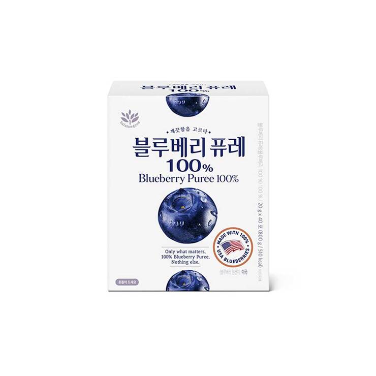 Balance Grow 블루베리 퓨레 20g x 40