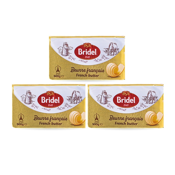 Bridel 무가염포션버터 500g x 3