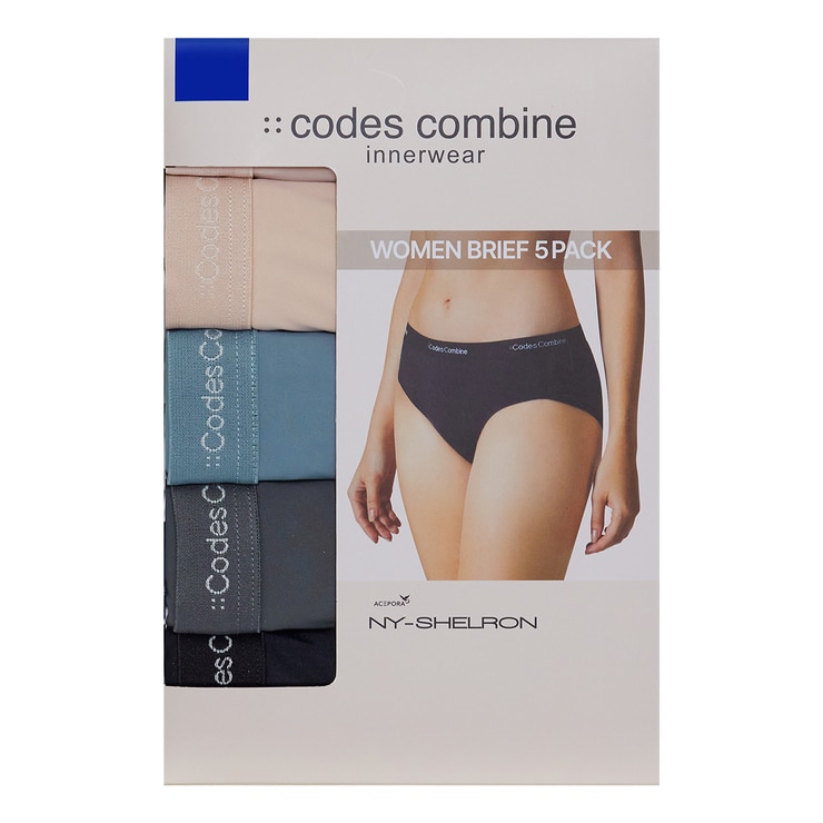 코데즈 컴바인 여성 팬티 5매